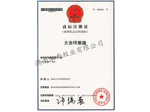 商標(biāo)注冊證